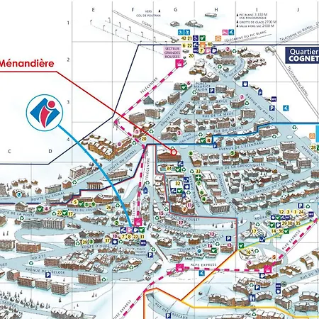 Homency - Résidence Ménandière B2c2 Apartamento Alpe d'Huez